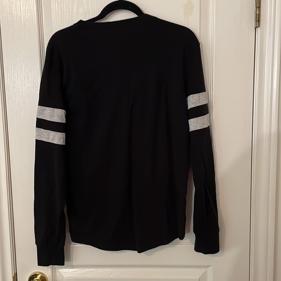 American Eagle Black & Grey Long Sleeve Shirt Small - Picture 5 of 6